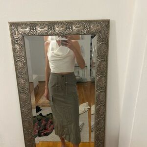 Oak and fort cargo skirt size xs